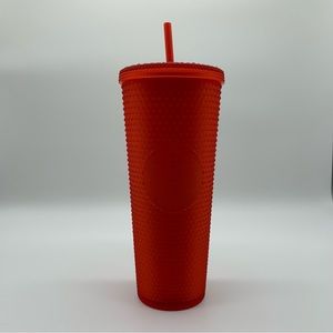 Starbucks Matte Red Studded Tumbler